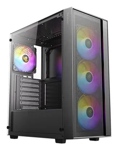 Antec AX65 ARGB Midi Tower Czarny 0-761345-10206-3 - Obudowy komputerowe - miniaturka - grafika 1