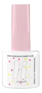 Lakiery hybrydowe - Hi Hybrid Lakier hybrydowy Donuts #145 White Chocolate Confetti 5ml - miniaturka - grafika 1
