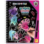Zabawki kreatywne - Monster High Sketchbook Monster Scratch Reveal Forever Friends - miniaturka - grafika 1