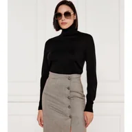 Swetry damskie - Calvin Klein Wełniany sweter | Regular Fit - miniaturka - grafika 1