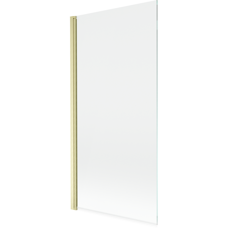 Mexen Mist parawan nawannowy 1-skrzydłowy 90 x 150 cm, transparent, złoty szczotkowany - 8A9-090-001-55-00