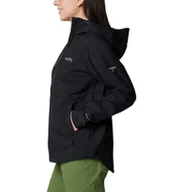 Kurtki damskie - Kurtka wodoodporna damska Columbia AMPLI-DRY II czarna 2071421010 - miniaturka - grafika 1