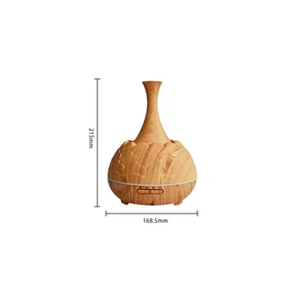 Nawilżacz powietrza Drewniany nawilżacz Kolor: Ciemne drewno - Nawilżacze powietrza - miniaturka - grafika 4