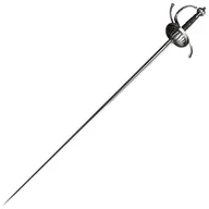 Miecze i maczety - Rapier Cold Steel Ribbed Shell Swept Hilt - miniaturka - grafika 1