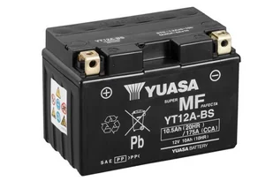 Akumulator YT12A-BS bezobsługowy Yuasa - Akumulatory motocyklowe - miniaturka - grafika 1