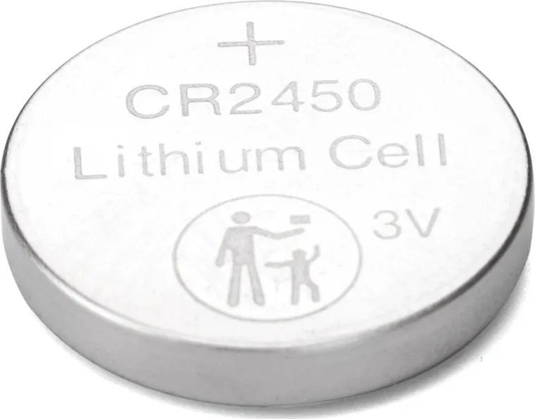 Aigostar Bateria litowa CR2450 3V guzikowa pastylka opakowanie 5 sztuk Bateria litowa CR2450 3V guzikowa pastylka opakowanie 5 sztuk