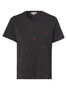Marie Lund - T-shirt damski, szary - Koszulki i topy damskie - miniaturka - grafika 1