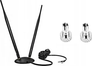 Antena Trans-Data Antena Dual Lte 10Db Huawei Zte Crc9 Ts9 Ts5 E3372 - Anteny Wi Fi - miniaturka - grafika 1