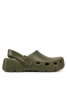 Birkenstock Klapki Birki-Flow EVA 1028741 Khaki - Klapki i japonki damskie - miniaturka - grafika 1