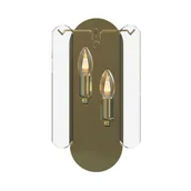 Lampy ścienne - Ponadczasowa lampa ścienna do sypialni MB3523-2-EGN z serii NIRA (｡◕‿◕｡) NAJTANIEJ W POLSCE !! DODATKOWY RABAT W KOSZYKU (｡◕‿◕｡) NAPISZ MAILA LUB ZADZWOŃ SKLEP@KAJA.COM.PL (｡◕‿◕｡) OFICJALNY DYSTRYBUTOR (｡◕‿◕｡) 30 LAT NA RYNKU (｡◕‿◕｡) - miniaturka - grafika 1