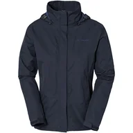 Kurtki i kamizelki sportowe damskie - Kurtka przeciwdeszczowa damska Vaude Escape Light Jacket - miniaturka - grafika 1