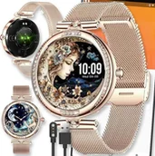 Smartband - Smartwatch Active Band SMARTWATCH ZEGAREK WATCH MENU PL DAMSKI ROZMOWY SPORT POLSKIE PULS KROKI NX17 PRO - miniaturka - grafika 1