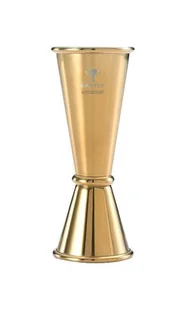 Miarka barmańska 20x40 ml złoty - Pozostałe akcesoria barmańskie Miarka barmańska 20x40 ml złoty - Pozostałe akcesoria barmańskie - miniaturka - grafika 1