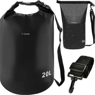 Trizand Worek wodoszczelny 20L czarny 23566 - Worki na buty - miniaturka - grafika 1