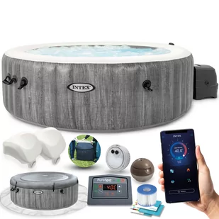 Intex SPA dmuchane jacuzzi z hydromasażem 6 osobowe 28442  - Baseny ogrodowe - miniaturka - grafika 2
