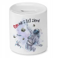 Skarbonki - Skarbonka Dla Syna na Urodziny Prezent z Nadrukiem ze Zdjęciem - miniaturka - grafika 1