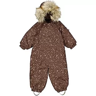 Wheat Kombinezon narciarski dla niemowląt uniseks Nickie Tech Snowsuit, Zimowe kwiaty różu, 92/2y - Odzież motocyklowa - miniaturka - grafika 1