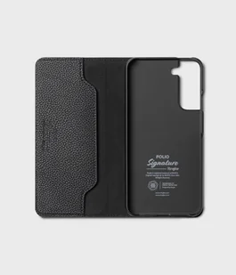 RINGKE Folio Signature skórzane etui z klapką do Samsung Galaxy S22 czarny (FSS119R263) FSS119R263 - Etui i futerały do telefonów - miniaturka - grafika 10
