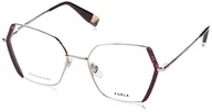 Okulary przeciwsłoneczne - Furla Damskie okulary przeciwsłoneczne Vfu587V, błyszczące, czerwone złoto, 66, Błyszczące czerwone złoto - miniaturka - grafika 1