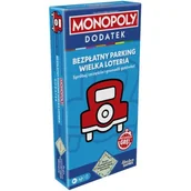Gry planszowe - Dodatek do gry HASBRO Monopoly Bezpłatny parking Wielka loteria G0718120 - miniaturka - grafika 1