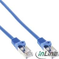 Patchcordy - InLine Patchcord, Cat.5e, SF/UTP, 5m, niebieski 72505B - miniaturka - grafika 1