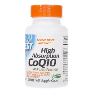 Koenzym Q10 100 mg i Piperyna BioPerine 60 kapsułek Doctor's Best 1036544573 - Suplementy naturalne - miniaturka - grafika 1