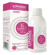 Witaminy i minerały - Liposol Liposomalna Witamina K2( Vita MK7) 100UQ, płyn 250 ml - miniaturka - grafika 1