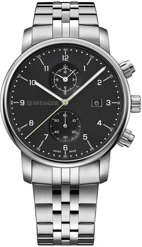Zegarek męski Wenger 01.1743.122 srebrny