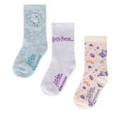 Skarpetki dla dzieci - Skarpety Harry Potter ACCCS-AW24-225WBHP (3-pack) Różowy - miniaturka - grafika 1