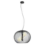 Lampy sufitowe - Italux Lampa zwis Clarisa MDM-3843-3 BK MDM-3843-3 BK - miniaturka - grafika 1