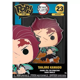 Funko Pop! Pin Figurka Tanjiro Kamado Demon Slayer - Figurki kolekcjonerskie - miniaturka - grafika 1