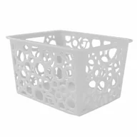 Pudła i pojemniki do przechowywania - Koszyk koła mały 1,2 l biały - miniaturka - grafika 1