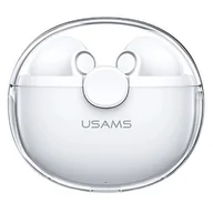 Słuchawki - Słuchawki Bluetooth 5.1 TWS BU Series białe USA001148 - miniaturka - grafika 1