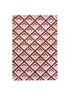 Dywan Osta Carpets BV czerwony ze wzorem duży do salonu 230 x 160 cm - Dywaniki łazienkowe - miniaturka - grafika 1