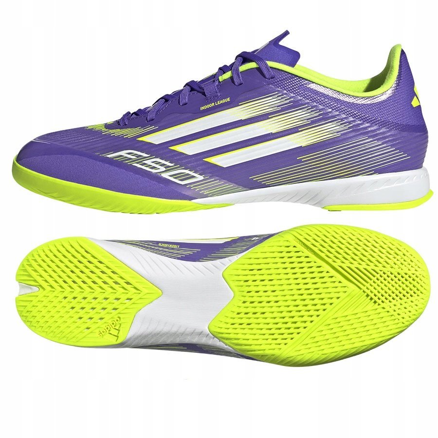 Buty adidas F50 League IN JH7719 fioletowy 44 2/3