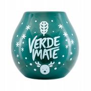 Yerba Mate - Tykwa ceramiczna Verde Mate Zima, 350 ml - miniaturka - grafika 1