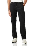Spodenki męskie - bugatti Męskie spodnie 4036-36827, czarne 290, slim fit, czarny-290, 33W / 34L - miniaturka - grafika 1