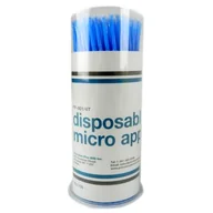Sztuczne rzęsy i akcesoria - M5 Czarne Szczoteczki Microbrush Rzęsy Micro 100 - miniaturka - grafika 1