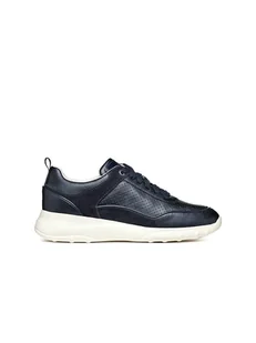 Geox Sneakersy "Alleniee" w kolorze granatowym - Trampki damskie - miniaturka - grafika 1