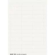 Etykiety do drukarek - Leitz 19000001 puste etykiety (możliwe do opisania w kartonie) 975 sztuk, białe - miniaturka - grafika 1