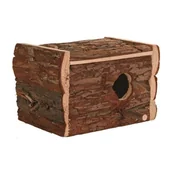 Karmniki dla ptaków - Trixie Domek drewniany dla papug 21 × 13 × 12 cm - miniaturka - grafika 1