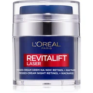 Kremy do twarzy - Loreal L&#039;Oreal Revitalift Laser Retinol &amp; Niacynamid - krem na noc 50ml - miniaturka - grafika 1