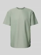 Koszulki męskie - T-shirt o kroju relaxed fit z detalem z logo model ‘FRED’ - miniaturka - grafika 1