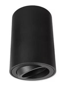 Superled Valse lampa sufitowa tuba kierunkowa czarna - Lampy sufitowe - miniaturka - grafika 1