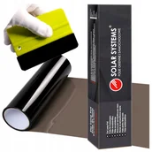 Akcesoria tuningowe - Folia Do Przyciemniania Lamp Jasna Czarna Do Przednich Tylnych Reflektorów - miniaturka - grafika 1