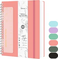 Zeszyty szkolne - NOTATNIK A5 300 STRON 100 G/M² DZIENNIK W LINIE SPIRALNY TWARDA OKŁADKA - miniaturka - grafika 1