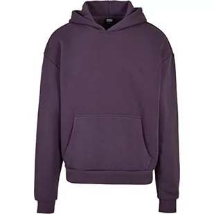 Urban Classics Męska bluza z kapturem Ultra Heavy Hoody, Purplenight, XXL - Bluzy męskie - miniaturka - grafika 1