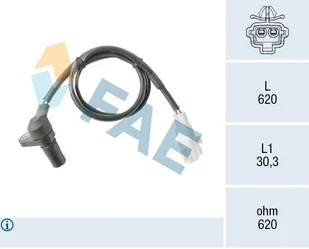 Czujnik, prędkość/prędkość obrotowa FAE 79525 - Czujniki - miniaturka - grafika 1