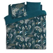 Pościel - Atmosphera Komplet pościeli bawełnianej PAON motyw pawia 240x220 cm 164119 - miniaturka - grafika 1
