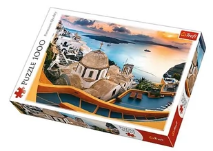 Trefl Puzzle 1000 elementów Bajkowe Santorini 10445 - Puzzle - miniaturka - grafika 1